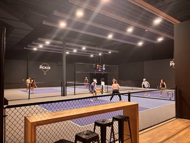 The Picklr Austin Oak Hill pickleball courts