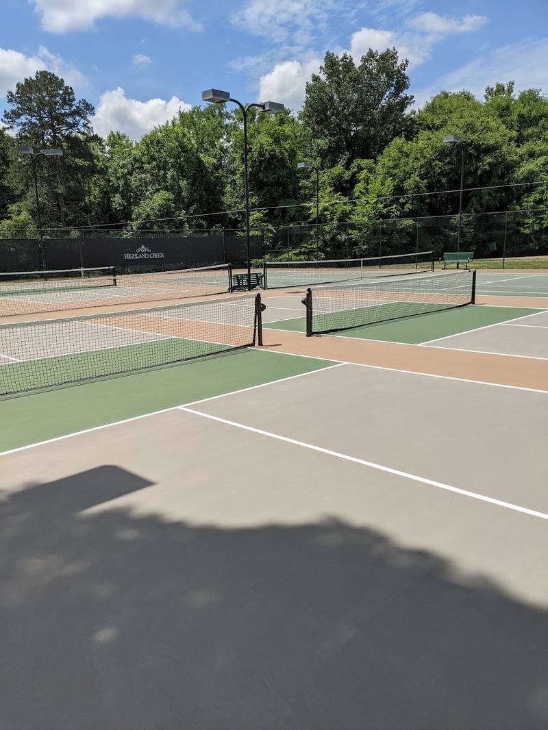 Clarke Creek Park Pickleball Courts (Highland Creek) courts