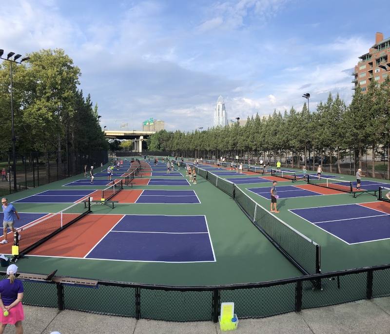 Sawyer Point Pickleball & Tennis Complex courts