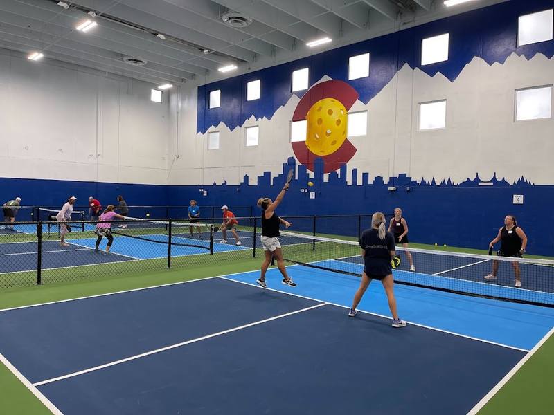 Colo Spgs Pickleball "The Warehouse" (Indoor Court) courts