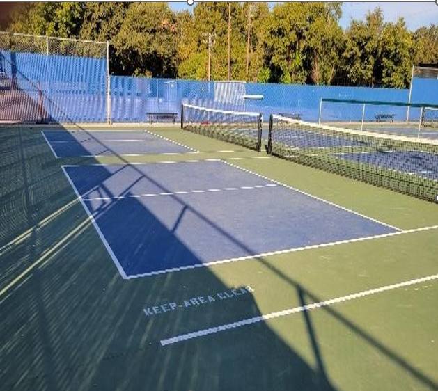 Swan Lake Drive Pickleball Courts courts