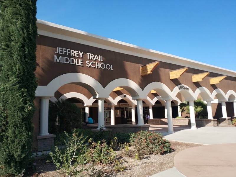 Jeffrey Trail Middle School Pickleball Courts courts