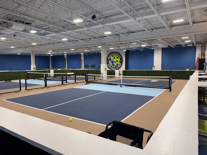 Pickleball at Boardwalk (Rockaway Beach) courts