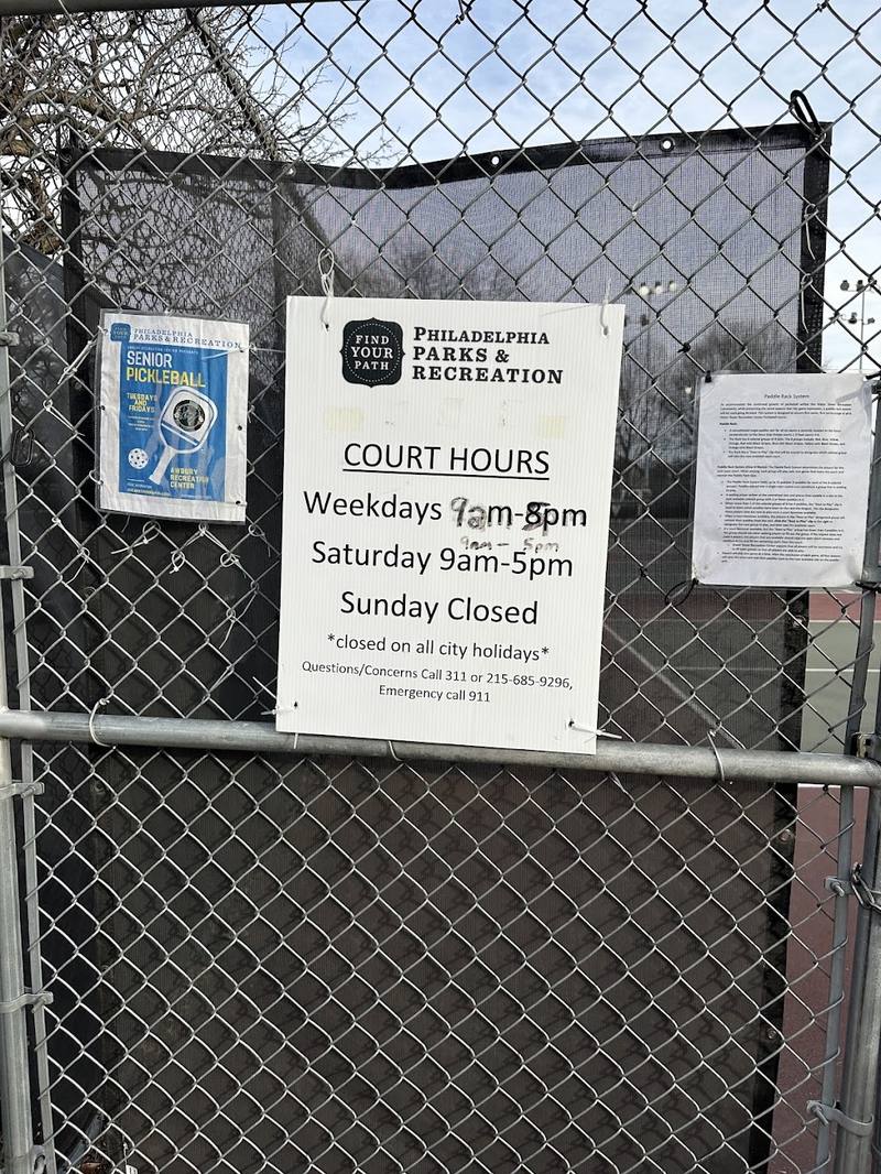 Pickleball at Hartwell Lane (Chestnut Hill) courts