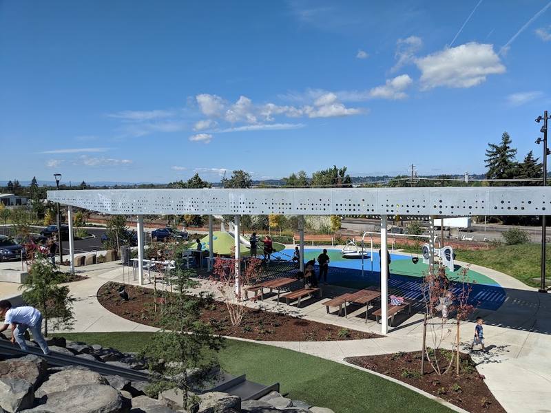 Community Transitional School Pickleball Courts courts