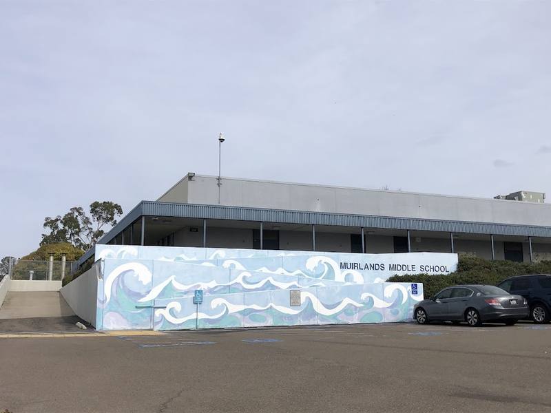 Muirlands Middle School Pickleball Courts courts
